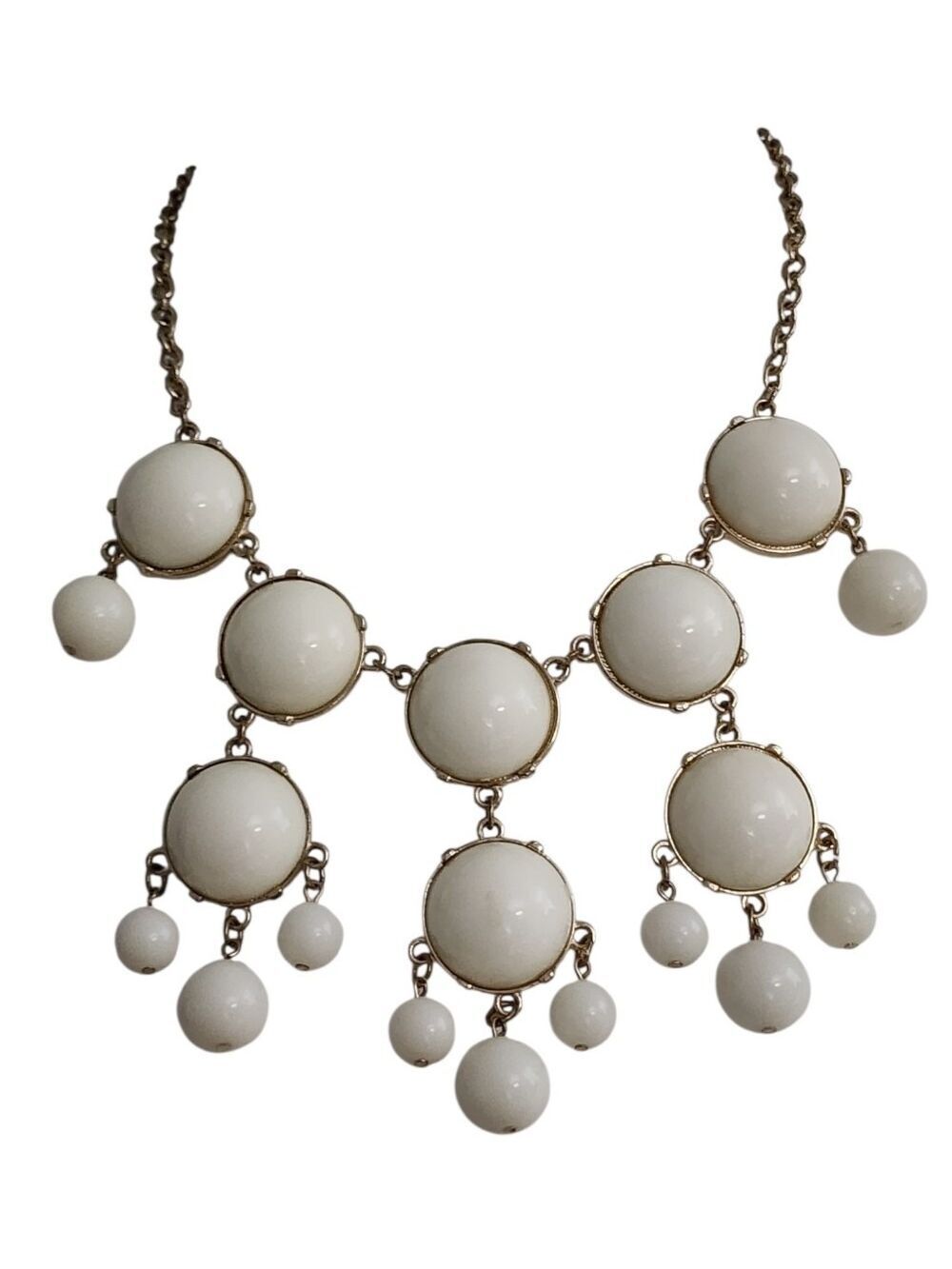 Ivory Statement Bib Necklace